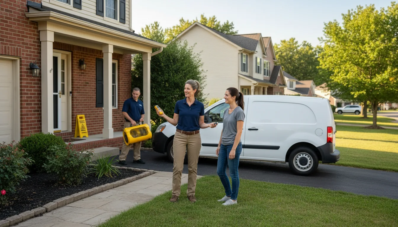 Water restoration image for Emergency Water Removal Services in Goodrich, ND